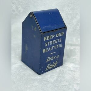 Vintage Buick ash can ashtray 1950’s